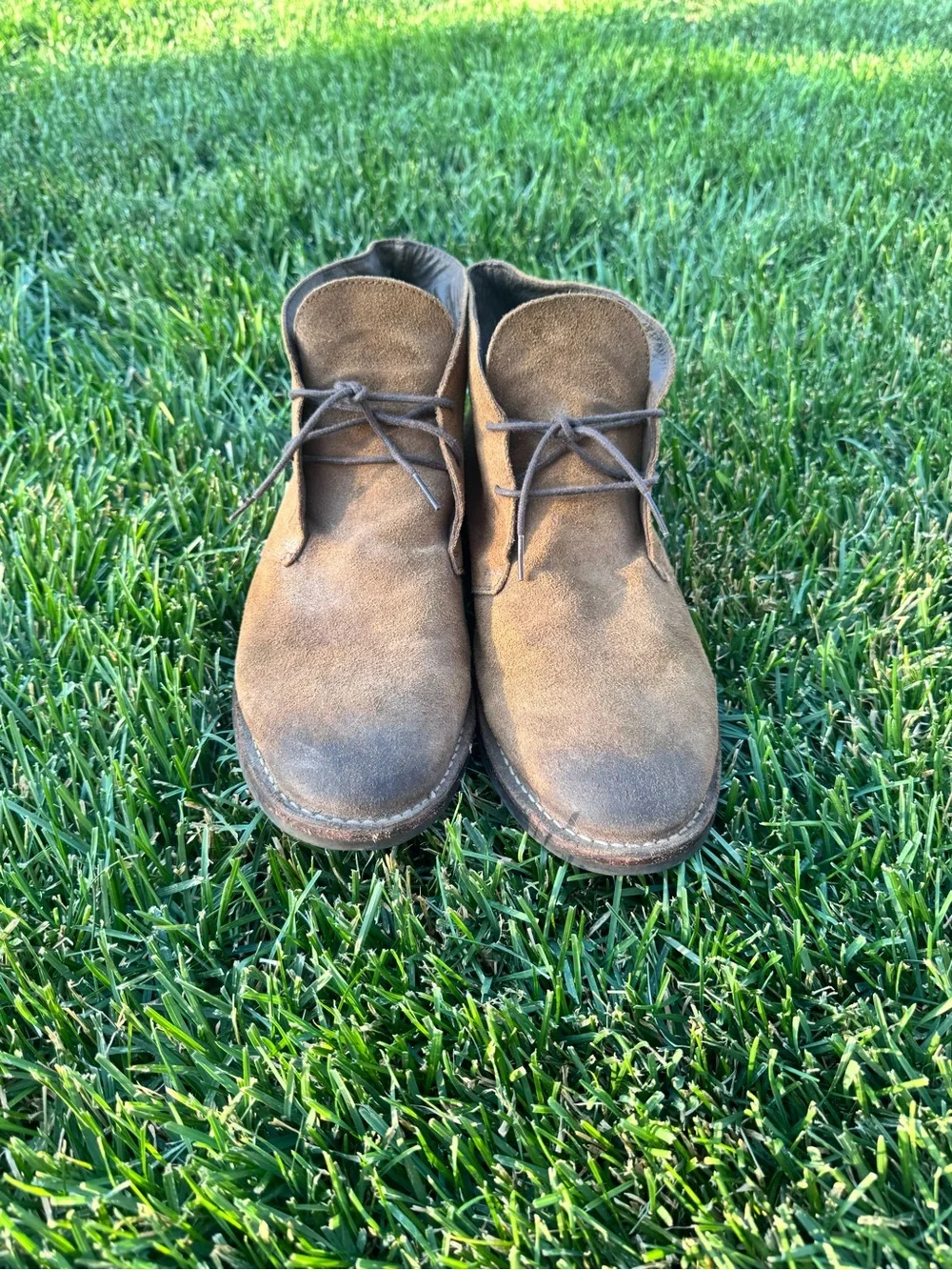 Thursday Boot Co Everyday Chukka Boots Brown Suede Size 10.5